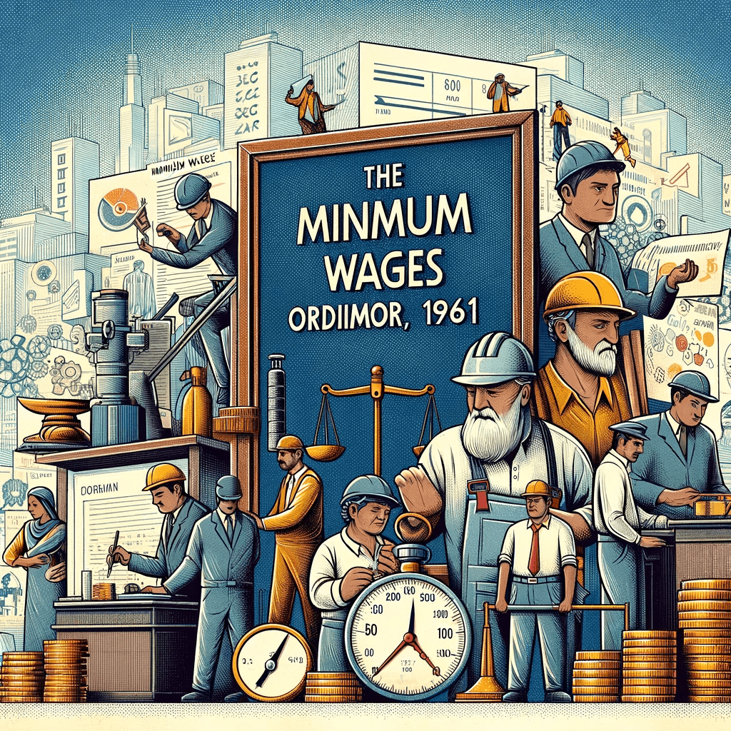 THE MINIMUM WAGES ORDINANCE, 1961