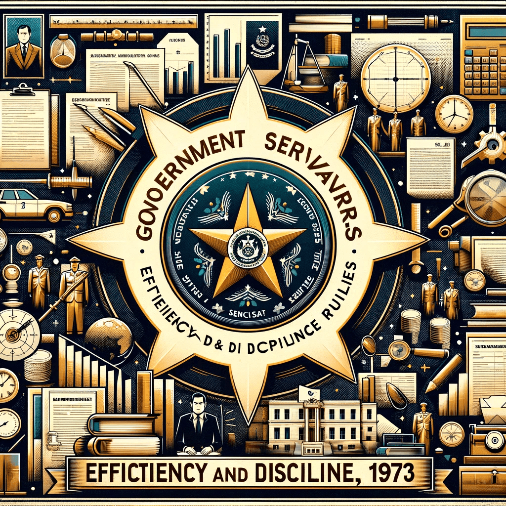 THE GOVERNMENT SERVANTS (EFFICIENCY AND DISCIPLINE) RULES, 1973