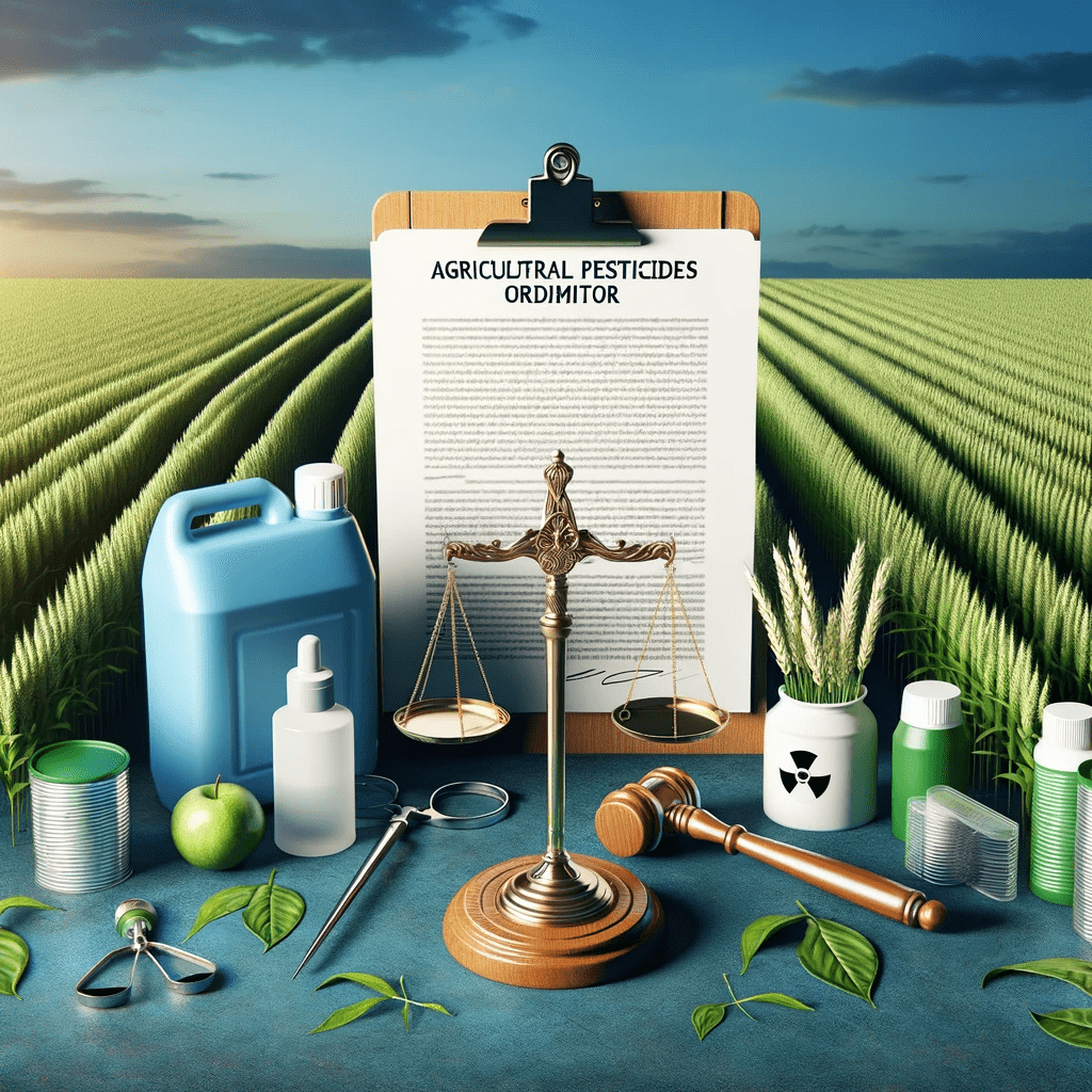 AGRICULTURAL PESTICIDES ORDINANCE, 1971