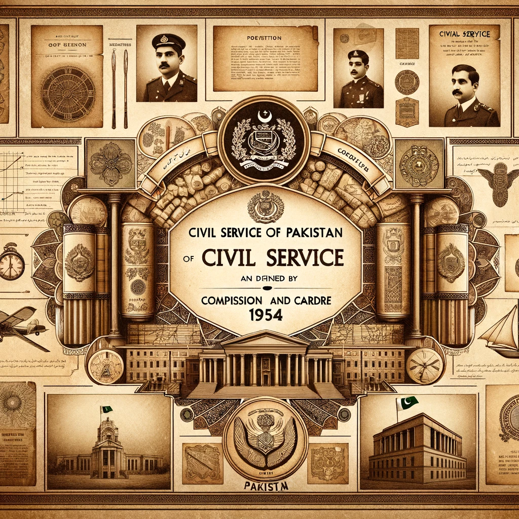 THE CIVIL SERVICE OF PAKISTAN (COMPOSITION AND CADRE) RULES, 1954