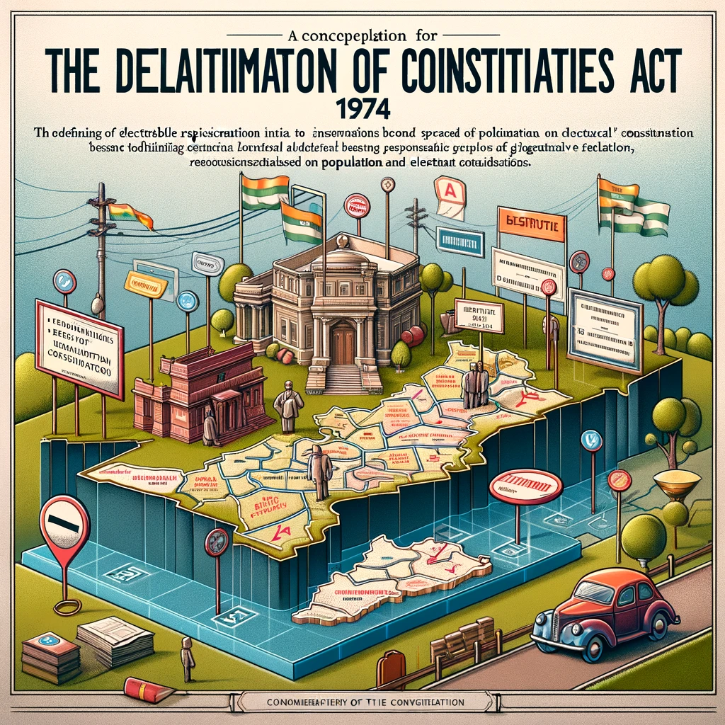 THE DELIMITATION OF CONSTITUENCIES ACT, 1974