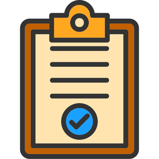 Icon for representing terms and conditions